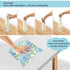 ALAZA Dish Towels Kitchen Cleaning Cloths pring Hydrangea Flowers Watercolor Dish Cloths Super Absorbent Kitchen Towels Lint Free Bar Tea Soft Tow...