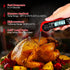 Instant Read Meat Thermometer with LCD Backlight, Waterproof Candy Thermometer and Food Thermometer for Cooking, Foldable Probe Meat Thermometer D...