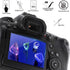 PCTC Alpha ZV-E10 Screen Protector for Sony Alpha ZV-E10 ZV-1F ZV-1 ZV-1M2 ZV-1 II Vlog Camera (3 Pack), 0.3mm 9H Hardness Tempered Glass Flim Ant...