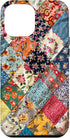 iPhone 14 Pro Max Patchwork Quilt Design for Quilters Crafters Sewers Grandma Case...