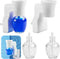 2 Pack WallFlower Fragrance Oil Plug in Diffuser- Wall Fragrance Diffuser Plug- Rotary Plug Design Wallflowers Diffuser with 2 Empty Bottles for H...