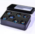 AUSTOR 7 Die DND Dice Set 7 Pieces Blue Flame Dragon Resin Dice Role Playing D and D Dice D20 D12 D10 D8 D6 D4 Sharp Edge Dungeons and Dragons Dic...