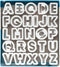 Ateco Alphabet Cookie Cutter Set,White 2-Inches...