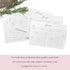 Recipe Cards 4x6 Set of 50 Floral 4x6 Recipe Cards - Thick Pure White Cardstock Recipe Organizer - Easy to Write On Recipe Cards For Bridal Shower...