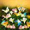 Solar Garden Lights, 2 Pack Butterfly Solar Lights Outdoor with Glowing Wings, Waterproof Solar Lights for Outside, Sway by Wind, Decor for Garden...