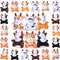 Aoriher 24 Pcs Horse Plush Stuffed Animal Horses Keychain Mini Horse Toys 3.15 Inch Horse Party Favor with Detachable Chain for Farm Themed Birthd...
