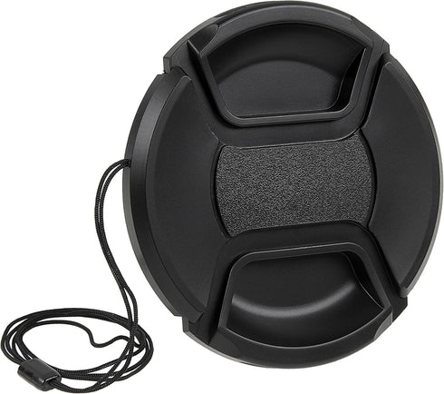 Fotodiox Inner Pinch Lens Cap, Lens Cover with Cap Keeper, 86mm...