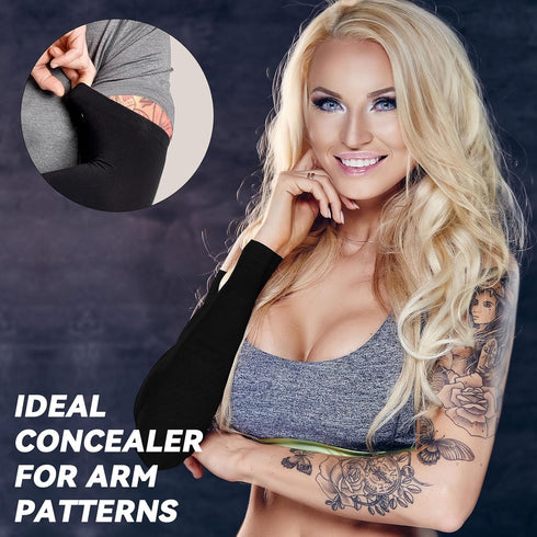 Compression Arm Sleeves for Women Men Sun Screen UV Sleeves to Cover Arms UPF 50+, Cooling Arm sleeves for men women...