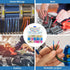 125PCS Heat Shrink Wire Connectors,Electrical Terminals Kit,Waterproof,Automotive Marine Electrical Terminals Kit,Ring Fork Hook Spade Butt Splice...