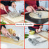 Oleex ‘All-Dough’ Pastry Cutter Set. 5 Wheel Dough Cutter and Dual Fluted Ravioli Cutter Wheel/Pizza Cutter Wheel! Versatile Brownie Cutter, Pasta...