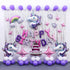 2 Pcs Silver Metallic Tinsel Foil Fringe Curtains Backdrop, 3.28 ft x 6.56 ft Streamers for Birthday Wedding Engagement Bachelorette Party Photo B...