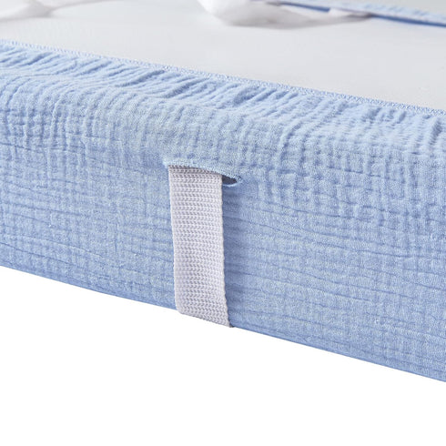 Changing Pad Cover for Baby Girls Boys, Neutral Fitted Muslin Cotton Diaper Changing Pad Sheets, Soft Brethable Changing Table Cover...