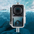 Camkix Waterproof Case Compatible with DJI Action 2 Power Combo or DJI Action 2 Dual-Screen Combo -Transparent - Protects Up to 147ft/45M Underwat...