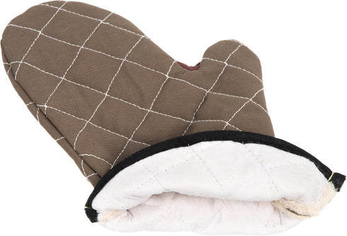 San Jamar 800FG13 BestGuard Commercial Heat Protection Up To 450° F Oven Mitts (Pair), 13" Length, Tan...