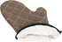 San Jamar 800FG13 BestGuard Commercial Heat Protection Up To 450° F Oven Mitts (Pair), 13" Length, Tan...