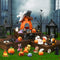 36 Pcs Halloween Miniature Figurines Resin Pumpkin Ghost Halloween Garden Accessories Miniature Halloween Decorations Halloween Miniature Ornament...