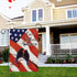 God Bless America 4th of July Garden Flag Patriotic Birds House Flag 12x18 Inch Double Sided, America Independence Day Flag Memorial Day Yard Bann...