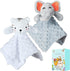 Cute Castle Security Blanket for Babies Gifts - Soft Unisex Newborn Essentials for Boys and Girls - Neutral Baby Stuff Snuggle Toy - Baby Registry...