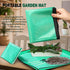 Plant Repotting Mat Waterproof Gardening Mat Plant Transplanting Potting Tray for Indoor Succulent Potting Tarp Portable Thicken PE Mat Garden Wor...