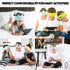 CozyPhones Kids Headphones Volume Limited with Thin Speakers & Super Soft Fleece Headband - Perfect Toddlers & Children's Earphones for Home, Scho...