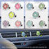 ttstar Car Diffuser Vent Clip - 30mm Aromatherapy Essential Oil Car Diffuser Vent Clips with 36 Refill Pads (3 Lotus Vent Clips, Metal)...