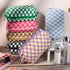 6 Pcs Checkered Makeup Bag Preppy Cosmetic Bag Bulk Pink Black Makeup Pouch Personalize Travel Toiletry Bag Organizer Cute DIY Makeup Brushes Stor...
