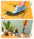 Repotting Mat for Indoor Plants Transplanting, 27 Inches Waterproof Potting Mat Foldable PE Gardening Mat Tray Gift for Plant Lovers - Orange...