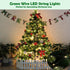 Outdoor Indoor String Lights Christmas 300LED Warm White Fairy Lights 99ft Green Wire Dimmable with Remote Control, Waterproof Fairy Light for DIY...
