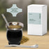 Norte Yerba Mate Cup Kit, 8-Ounces Traditional Mate Tea Cup/Gourd Set | Includes 2 Bombillas (Yerba Mate Straw) & Cleaning Brush, Stainless Steel ...