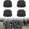 SAUTVS Tire Wheel Hub Caps for Can-Am Defender, Black Dust Center Hub Cap Covers for Can Am Defender/Commander/Outlander/Maverick 2015-2020 Access...