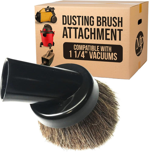 MP Maresh Products Household Cleaning Vacuum Brush Attachment - Horse Hair Vacuum Cleaner Accessories, Soft, Dust Floor Brush, Compatible with Sho...
