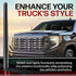AntennaMastsRus Short Rubber Antenna for GMC Sierra 1500 (2006-2026) - German Engineered with Internal Copper Coil for Enhanced Signal Reception -...