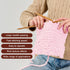 Blanket Yarn 100g/3.5oz - Pink Chenille Yarn 6 Super Bulky - 72 Yards - Knitting, Crocheting & Crafts Chunky Yarn......