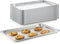 Pack of 10 Aluminum Square Baking Pans Disposable Foil Cooking Tins Ideal for Brownie, Coffee Cakes, Side Dishes – Use as Portable Food Storage Co...