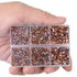 LPBeads 6400 Pieces Hotfix Rhinestones Rose Gold AB Flat Back 5 Mixed Sizes Crystal Round Glass Gems with Tweezers and Picking Rhinestones Pen...