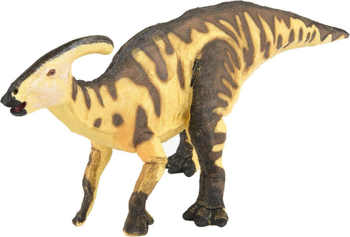 Safari Ltd. Wild Safari Prehistoric World Parasaurolophus Figurine - Detailed 7.75" Plastic Model Figure - Fun Educational Play Toy for Boys, Girl...