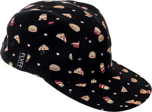 5 Panel Hat for Men Women Flat Brim Baseball Cap Urban Street Camper hats (P1)...
