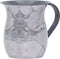Stainless Steel Netilat Yadayim Cup - Grey Stone Painted Design - Looks Like Ceramic - Rust, Break and Crack Proof Negel Vasser Cup - Judaica Gift...