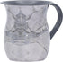 Stainless Steel Netilat Yadayim Cup - Grey Stone Painted Design - Looks Like Ceramic - Rust, Break and Crack Proof Negel Vasser Cup - Judaica Gift...