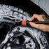 Metal Free Soft Wheel Cleaner Brush, Synthetic Wool Tire Cleaning Brush, Highly Water Absorption, Dense and Durable Tire Brush for Cleaning Wheels...