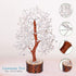 YATHABI Clear Quartz - Crystal Tree - Gemstone - White Money Tree - Chakra Tree - Quartz Crystal - Crystal Bonsai Tree - Tree of Life Decor - Spir...