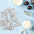 400 pcs Candle Wick Tabs - Metal Candle Wick Sustainer Tabs - Kare & Kind® retail packaging (14 mm, Silver)...
