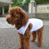 2018 Pet Clothes Dog Clothing Blank T-shirt Tanks Top Vests for Small Middle Large Size Dogs 100% Cotton Dog Summer Vest Classic (XL, White)...