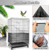 Bird Cage Seed Catcher, Bird Cage Net Cover Adjustable Bird Cage Netting Seed Catcher for Bird Cages Seed Catcher Guard Net Cover Bird Cage Skirt ...
