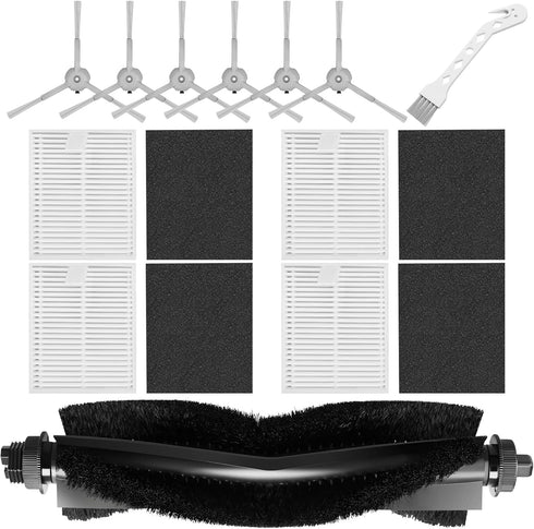 L60 Replacement Parts Compatible with Eufy L50, L60 Series Robotic Vacuums, Accessories Kit 6 Side Brushes, 4 Filters, 1 Roller Brush...