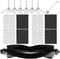 L60 Replacement Parts Compatible with Eufy L50, L60 Series Robotic Vacuums, Accessories Kit 6 Side Brushes, 4 Filters, 1 Roller Brush...