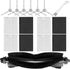 L60 Replacement Parts Compatible with Eufy L50, L60 Series Robotic Vacuums, Accessories Kit 6 Side Brushes, 4 Filters, 1 Roller Brush...