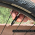 JACO Presta Valve Core Repair Kit for Bike Tires | with (12X) Replacement Valve Cores, (4X) Valve Caps, and Valve Removal Tool...