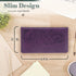 Christian Art Gifts Purple Faux Leather Checkbook Cover for Women - I Can Do Everything Through Him - Bi-fold Checkbook Cover for Duplicate Checks...