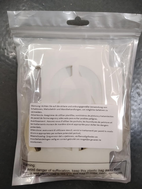 Curb Stencil Kit 0-9 Numbers Stencils Kit 14 Mil Plastic and 4 Inch Tall Numbers with Masking Tape for Mailbox Address Painting(42 Pieces)...